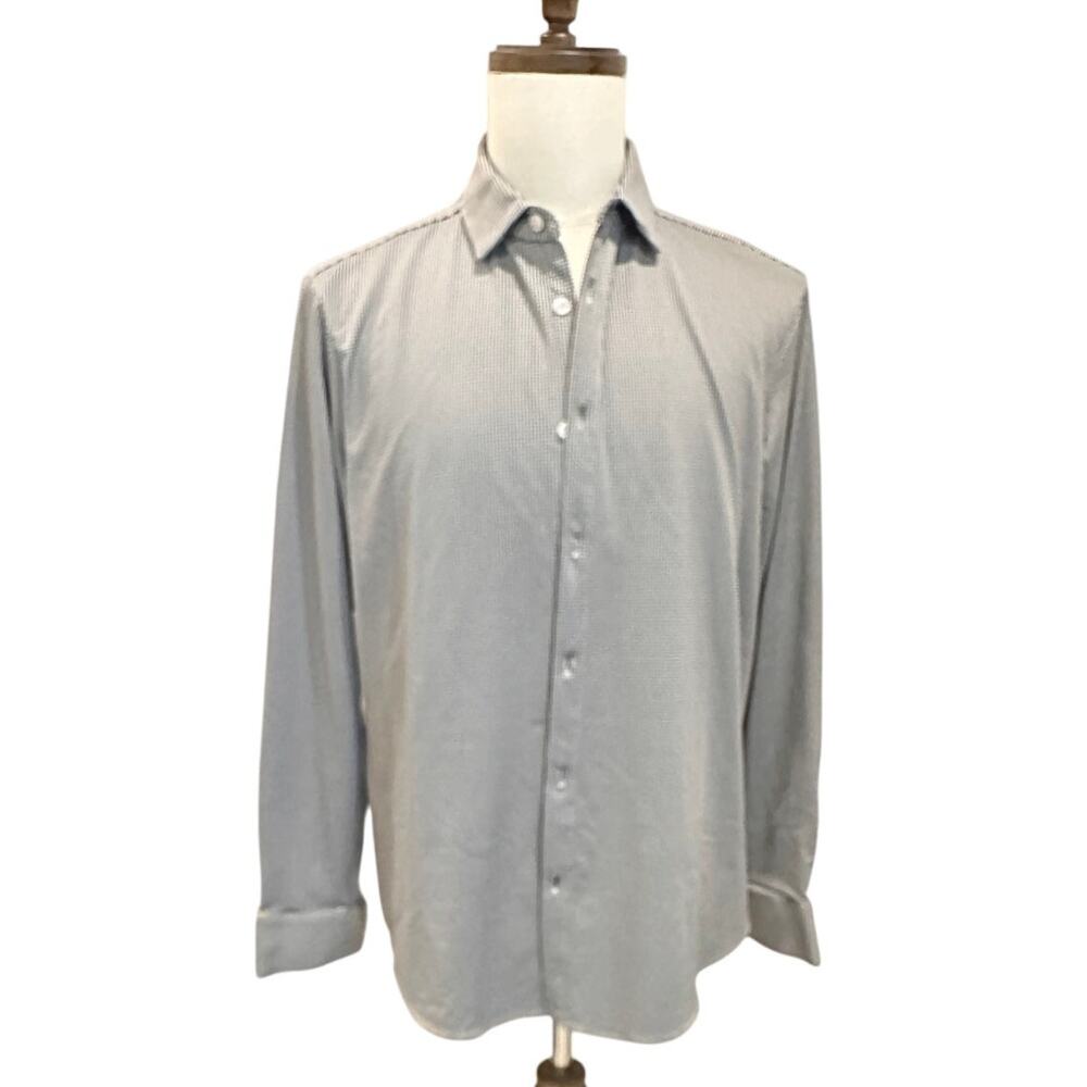Mizzen+Main Bundle Blue Gingham Check Spinnaker Trim Fit